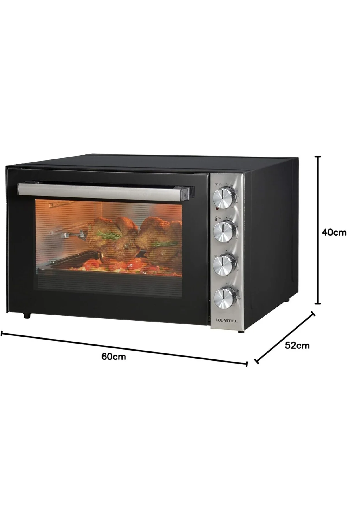 Piliç Çevirmeli 70 Litre Midi Fırın LX-9645