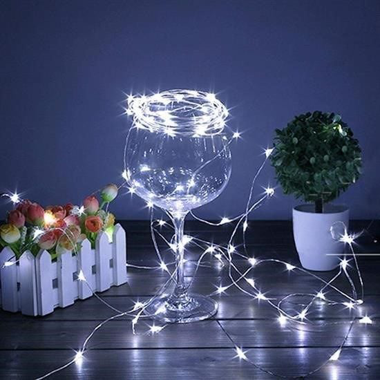 Pilli 5 metre Dekoratif Peri Led Beyaz Aydınlatma Süsleme Lambası Pilli 5 metre Dekoratif Peri Led Beyaz Aydınlatma Süsleme Lambası