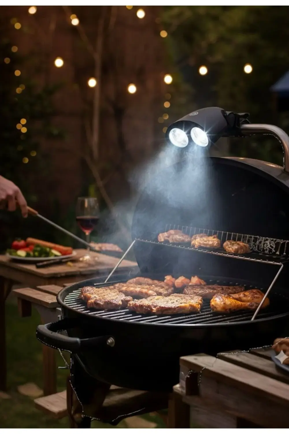 Pilli Bisiklet Farı 10 LED’li | 450 Lümen 4W Mangal ve Kamp Lamba Pilli Bisiklet Farı 10 LED’li | 450 Lümen 4W Mangal ve Kamp Lamba