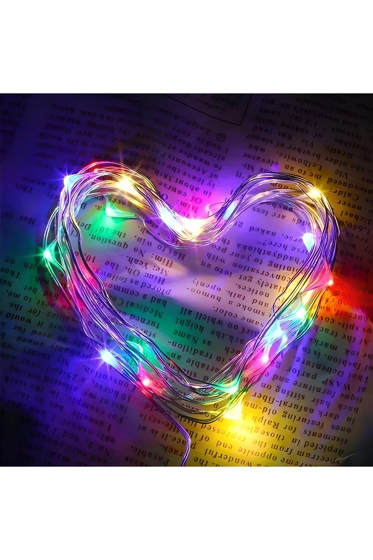 Pilli Dekoratif Peri Led Işık 3 Metre (RGB) Gaming Aydınlatma