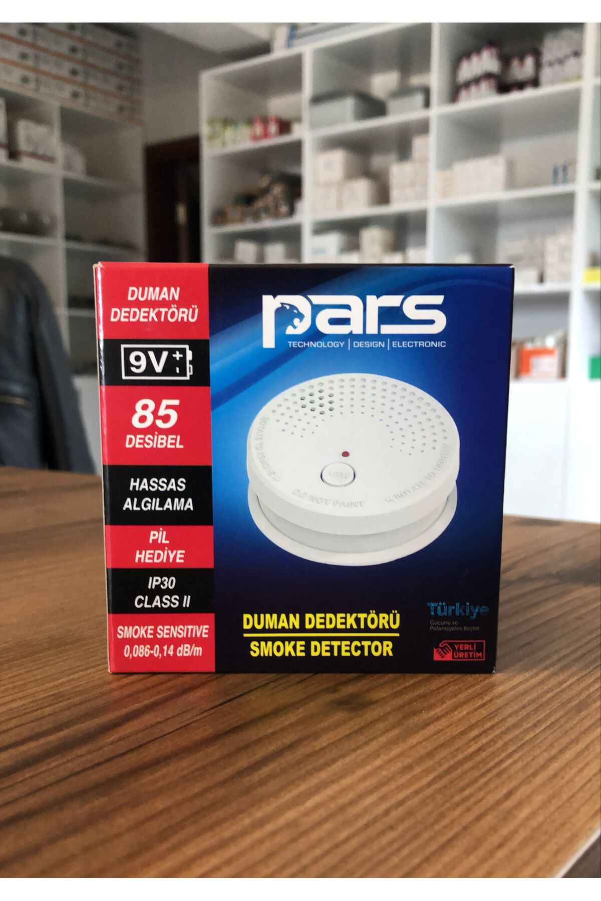 PİLLİ DUMAN DEDEKTÖRÜ