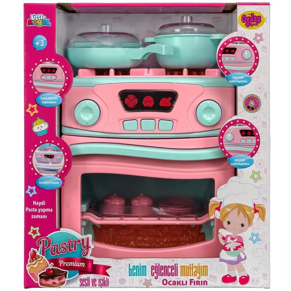 Pilli Fırınlı Ocak Set 02609 Pilli Fırınlı Ocak Set 02609