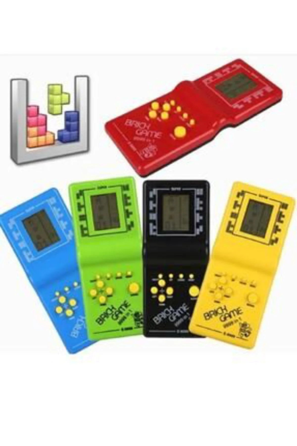 Pilli Nostaljik Tetris Oyun GameBoy El Aterisi