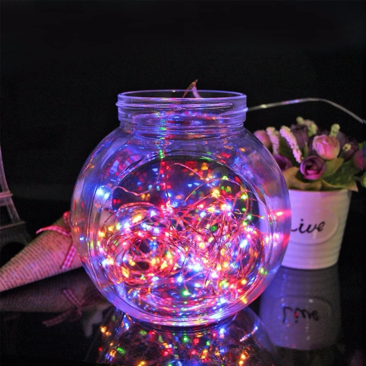 Pilli Renkli Peri Led Işık Dekoratif Aydınlatma 5 Metre Rgb Led Bx40 Fiyatı, Yorumları ve Özellikleri