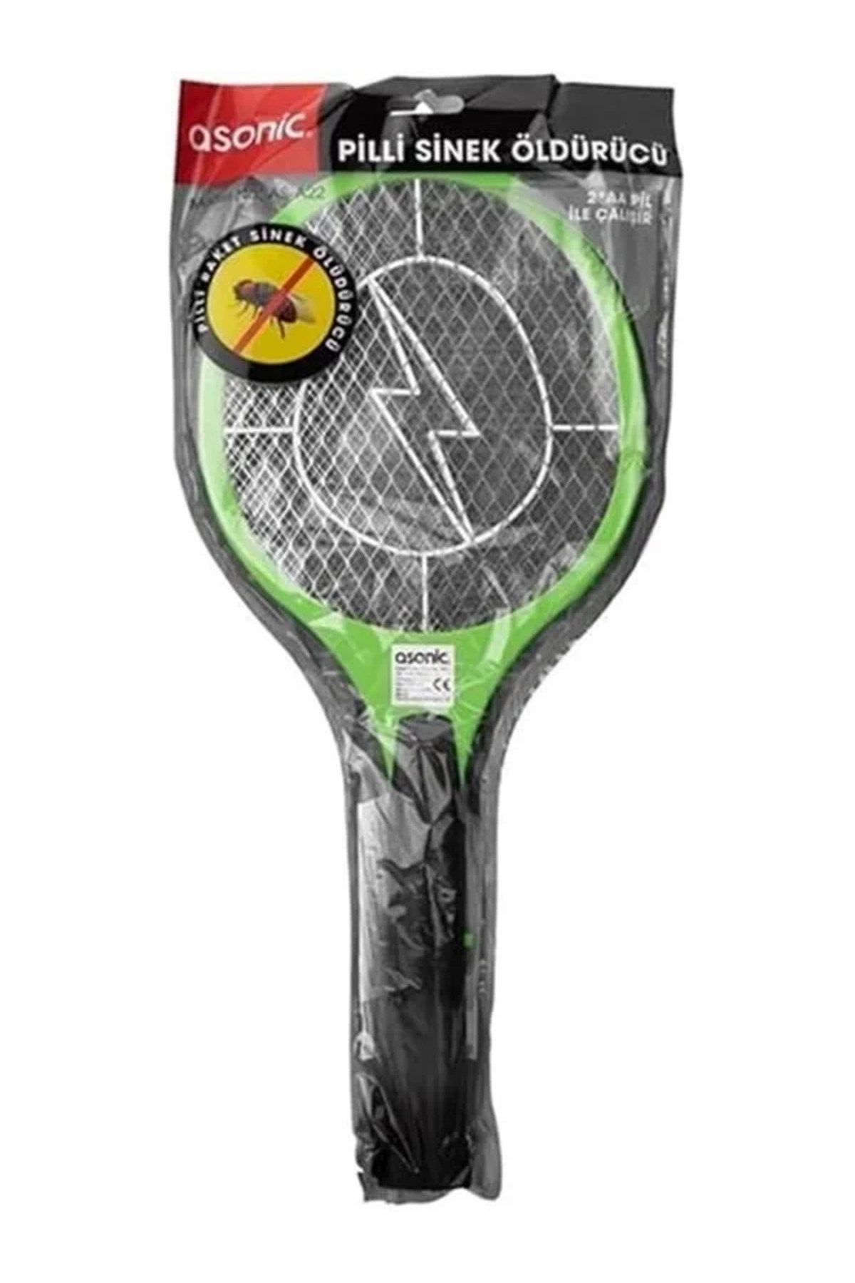 Pilli Sinek Raketi, Böcek, Haşere, Sinek Öldürücü Kovucu AS-A22 (