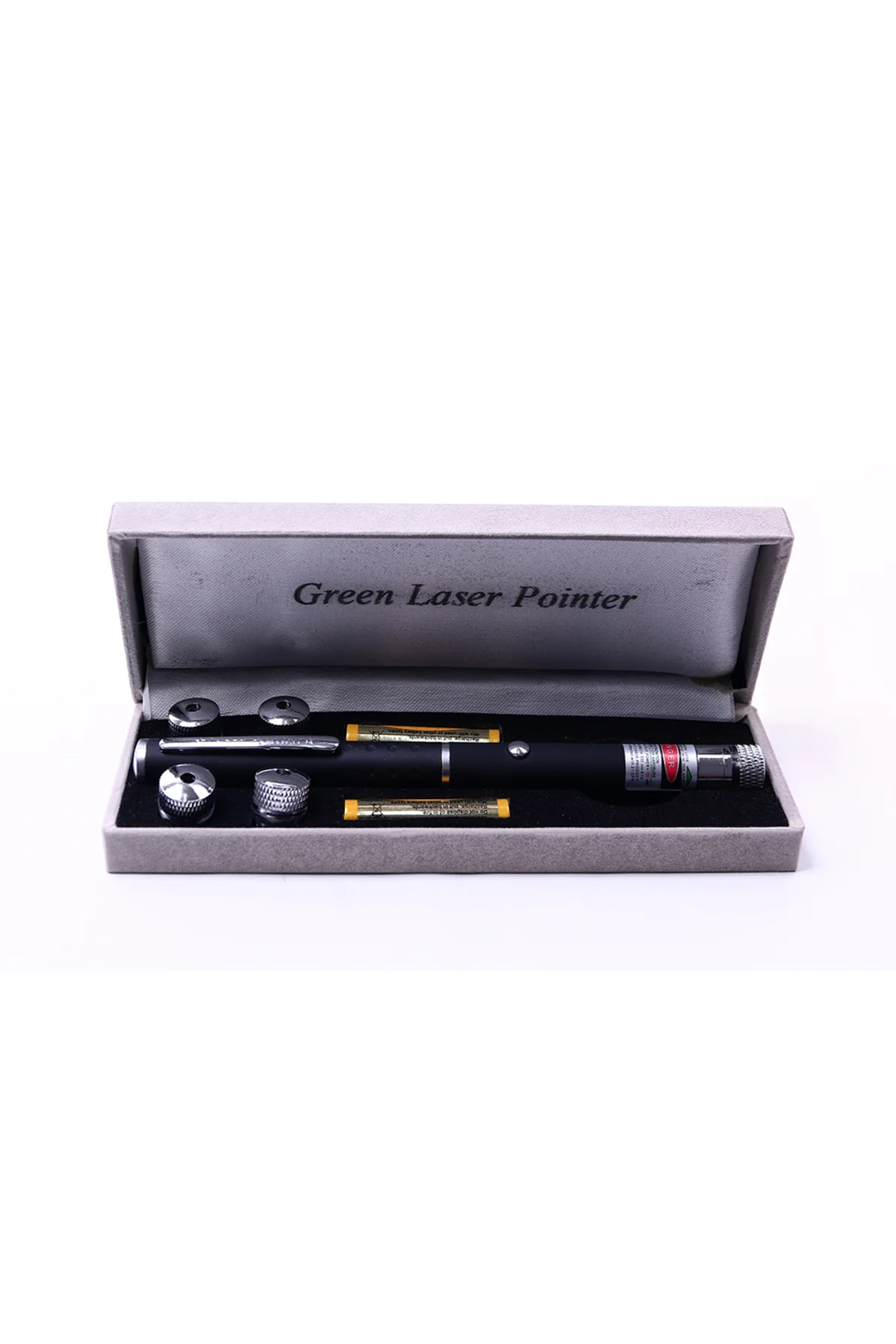 Pilli Yeşil Lazer Pointer Bigem Bm-521 Siyah