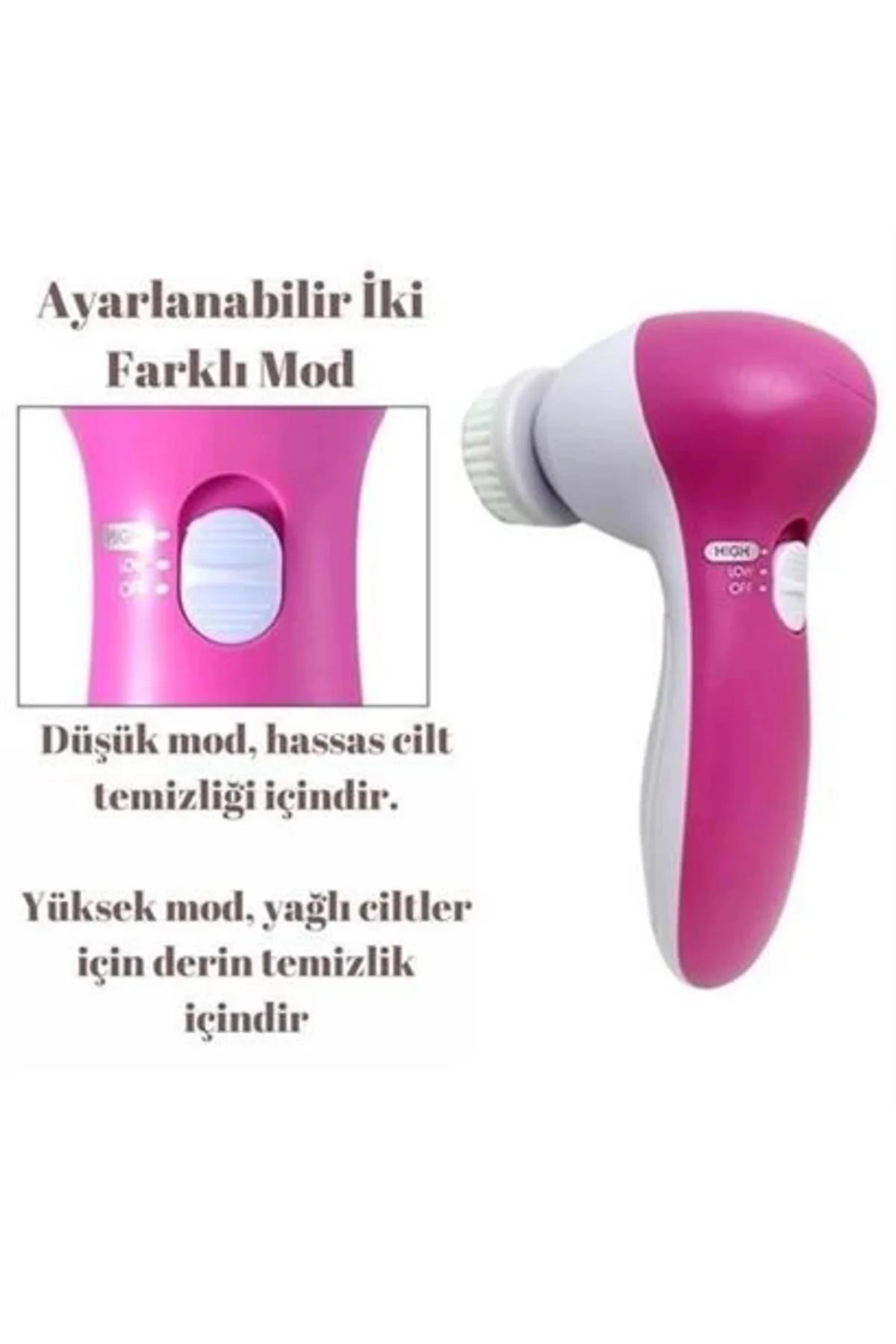 Pilli Yüz Cilt Temizleme Cihazı Siyah Nokta Peeling Fırça Seti Vü Pilli Yüz Cilt Temizleme Cihazı Siyah Nokta Peeling Fırça Seti Vü