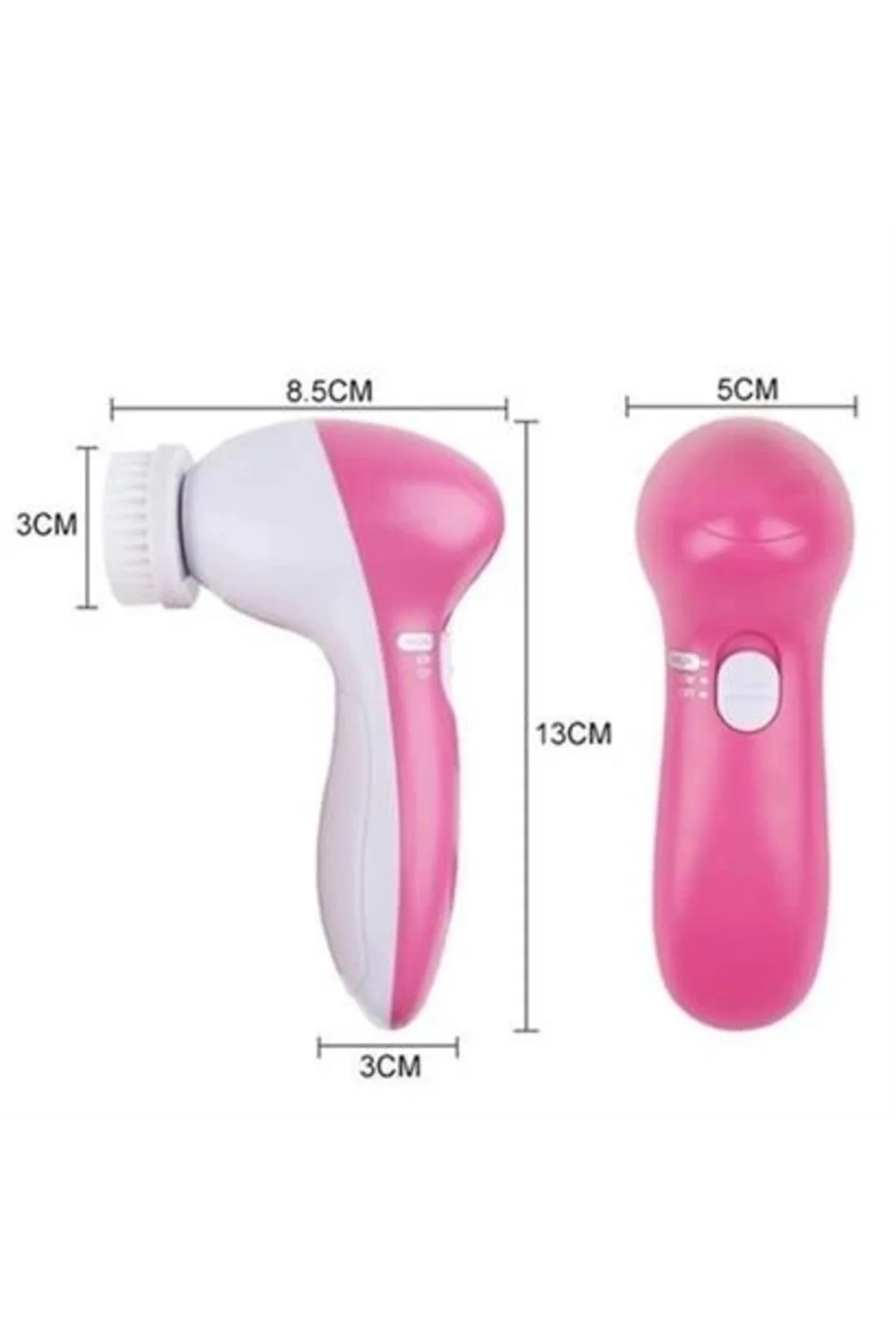 Pilli Yüz Cilt Temizleme Cihazı Siyah Nokta Peeling Fırça Seti Vü Pilli Yüz Cilt Temizleme Cihazı Siyah Nokta Peeling Fırça Seti Vü