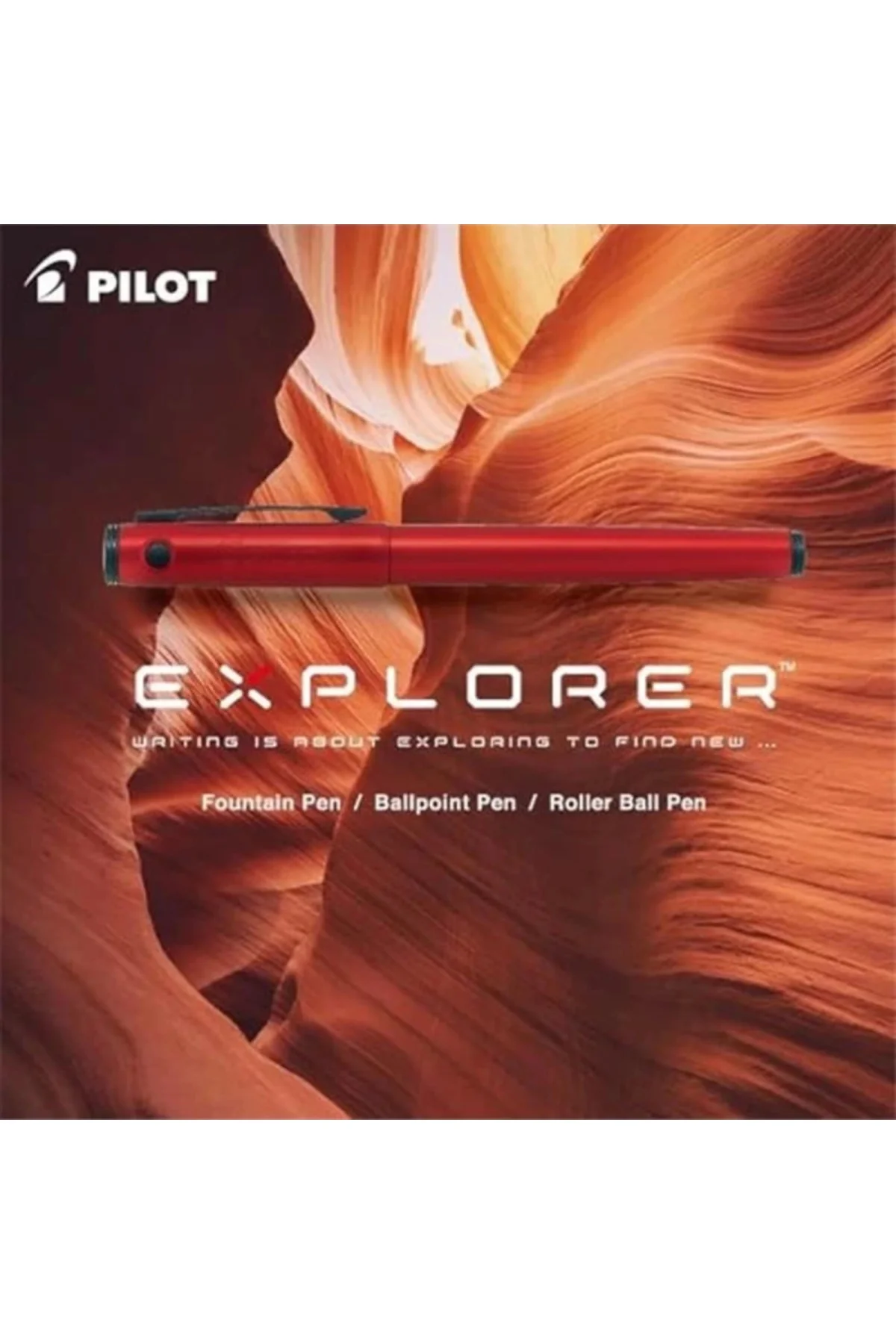 PILOT Explorer Dolmakalem, Beyaz, M