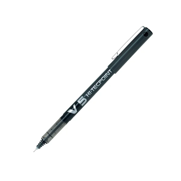 Pilot Roller Kalem Hi-Tecpoint İğne Uç 0.5 MM Siyah Bx-V5-B (1 Ad