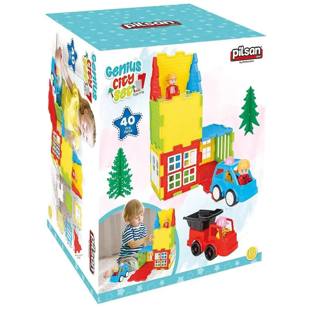 Pilsan Oyuncak Dahi Şehir Seti 03561 Pilsan Oyuncak Dahi Şehir Seti 03561