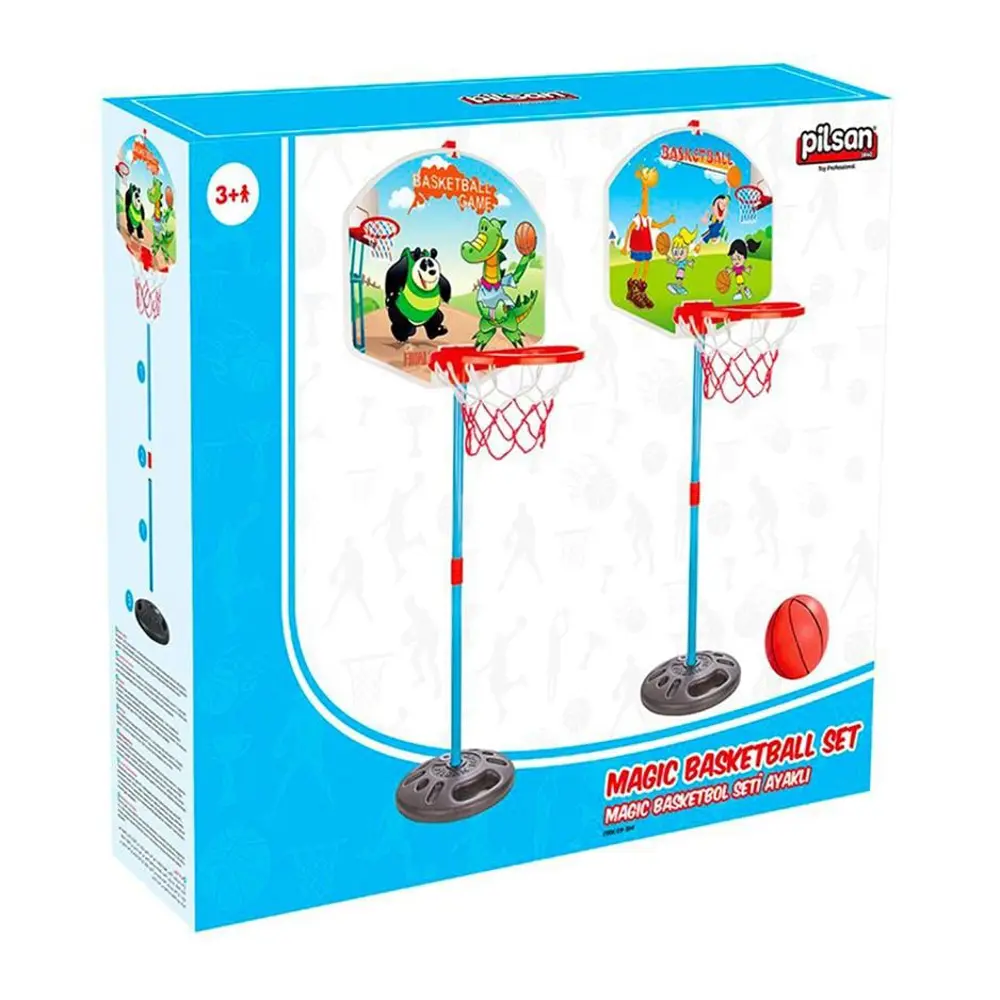 Pilsan Oyuncak Magic Basketbol Seti Ayaklı 03-394