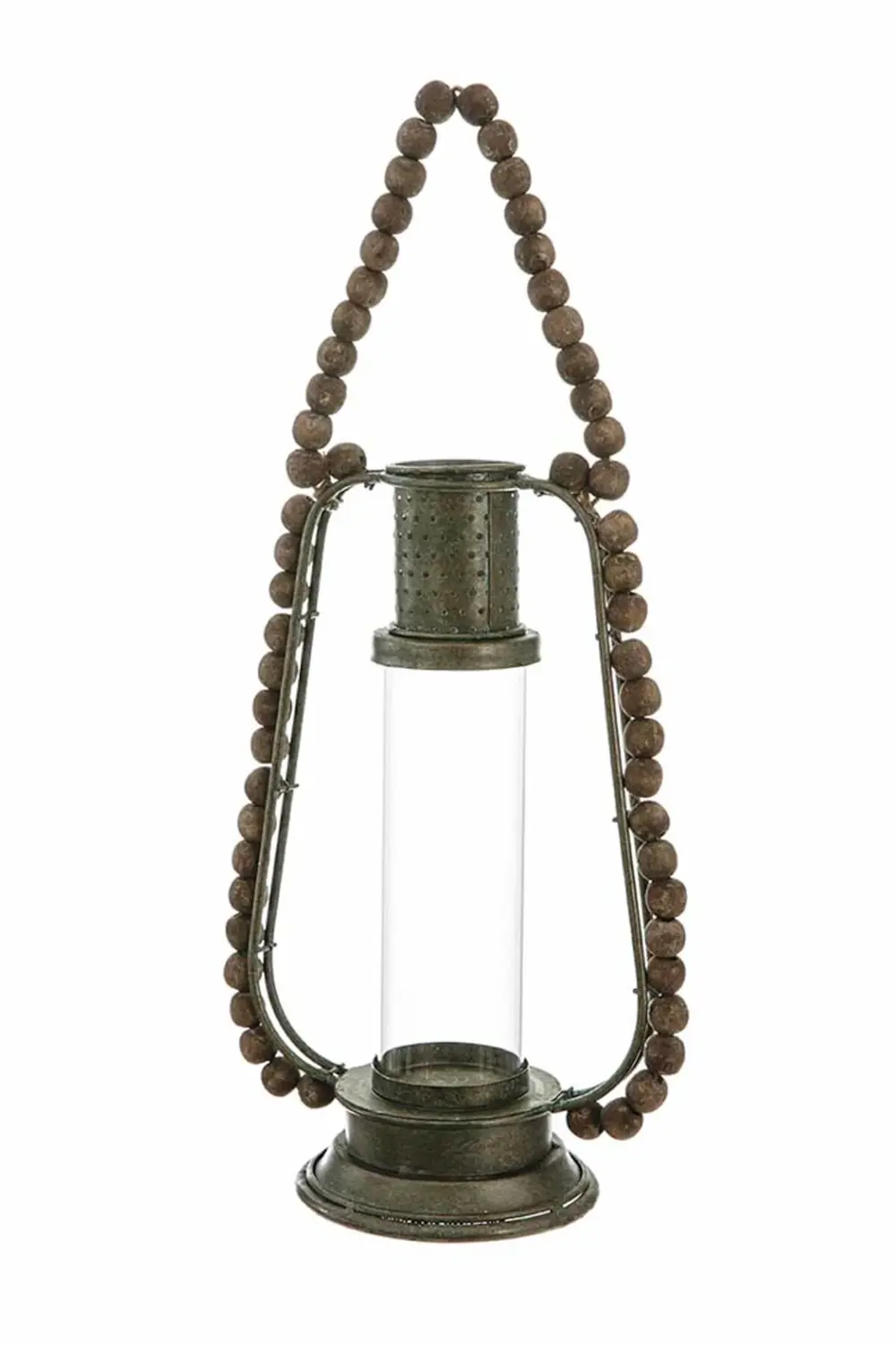 Pim Büzümlü Metal Mumluk Küçük Boy AK.EZ0068