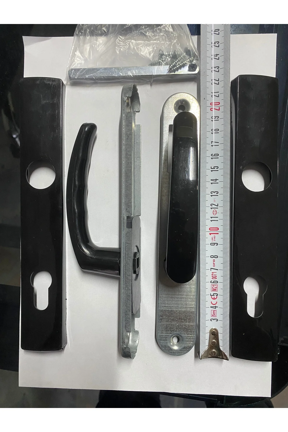 PİMAPEN KAPI KOLU PLASTİK KAPAKLI SİYAH