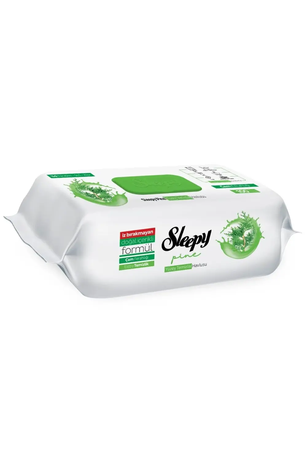 Pine Yüzey Temizlik Havlusu&Mendili Çam Ferahlığı 100 Yaprak