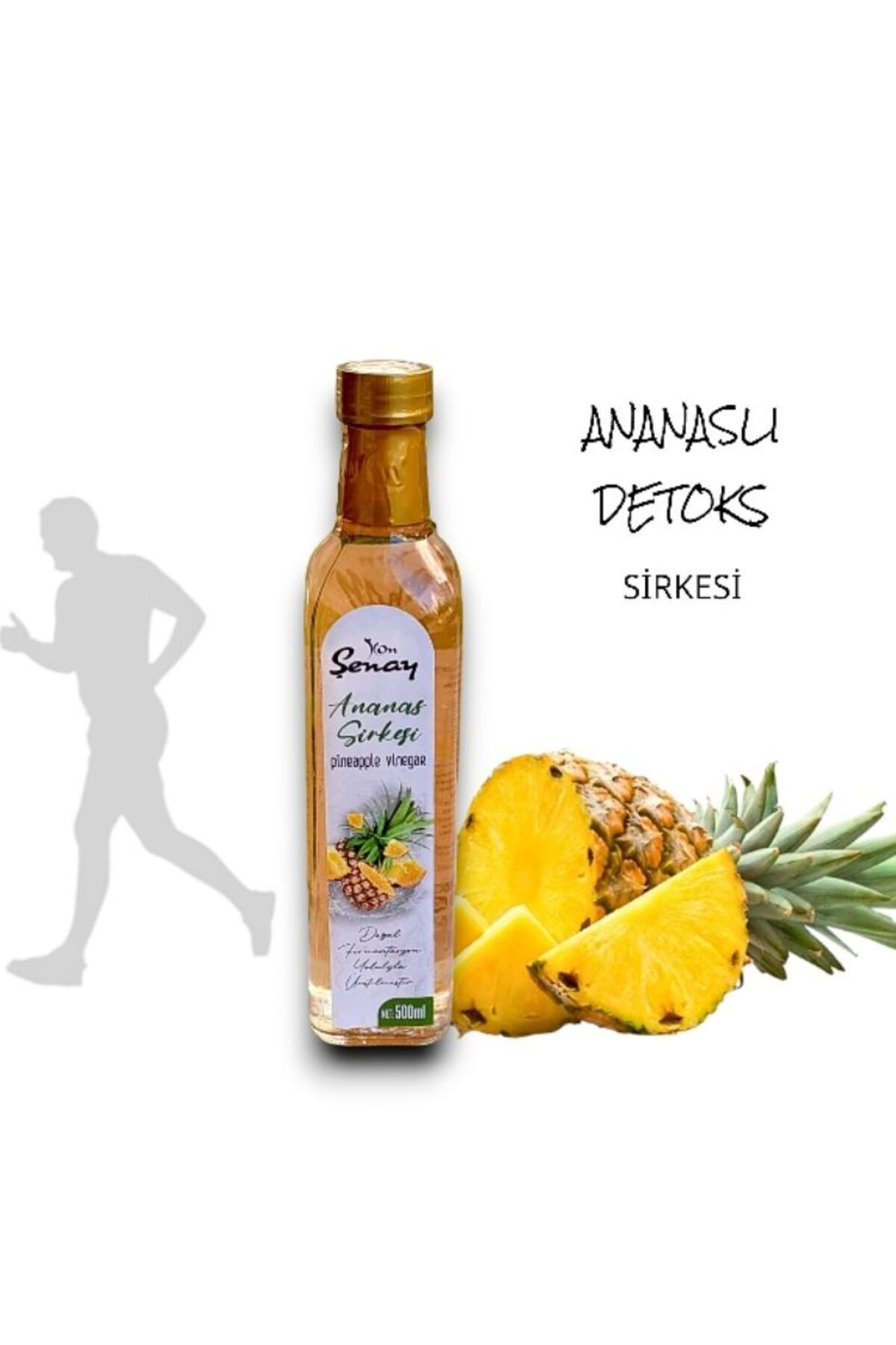 Pineapple Vinegar 500 ML Pineapple Detox Vinegar