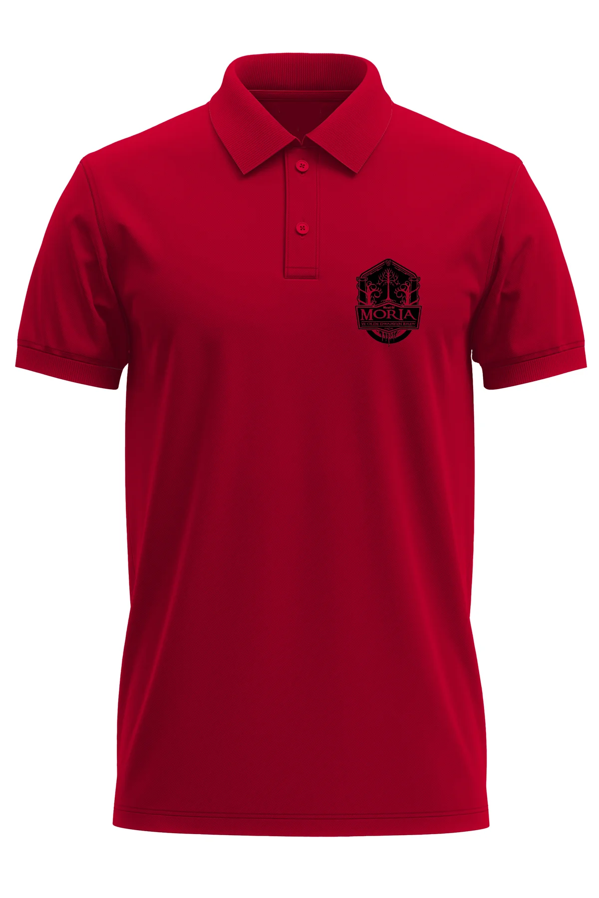 Ping Pong Baskılı %100 Pamuk Regular Fit Polo Yaka T-Shirt