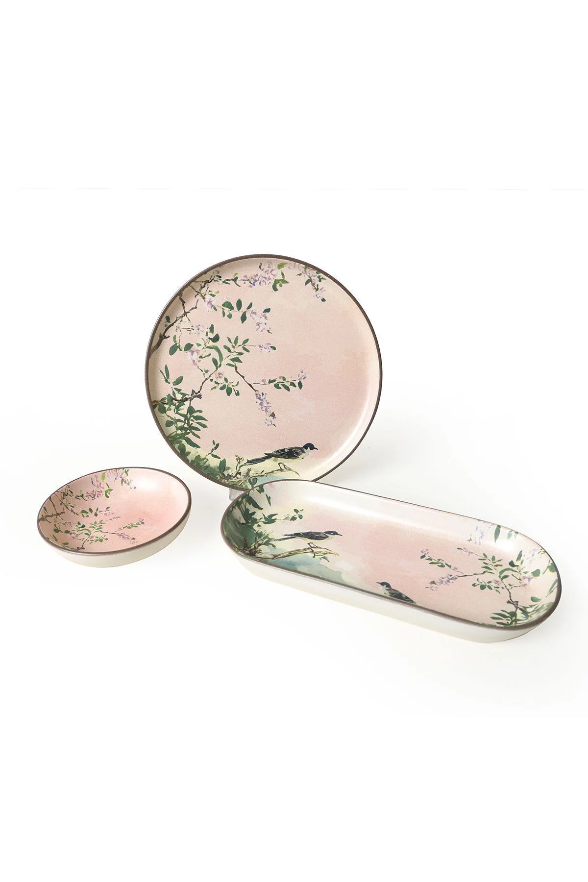 Pink Woods Kahvaltı Takımı 12 Parça 6 Kişilik 22639-41