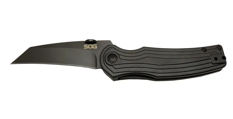 Pinkerton 0689 Bk Siyah Kamp Çakı 18cm - Yarı Otomatik, Kemerlikl