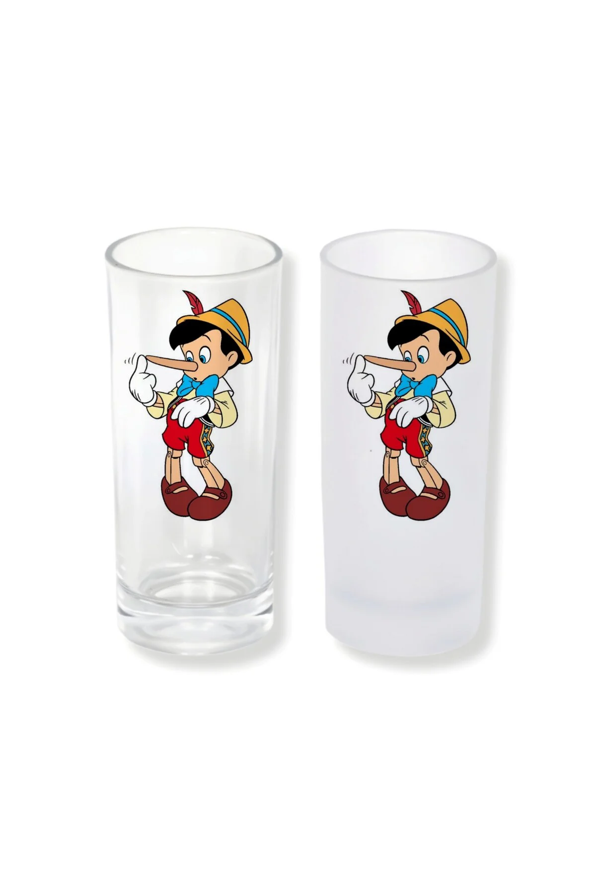 Pinokyo Buzlu / Buzsuz Seçenekli Rakı Bardağı – 1 Adet Şık Sunum 
