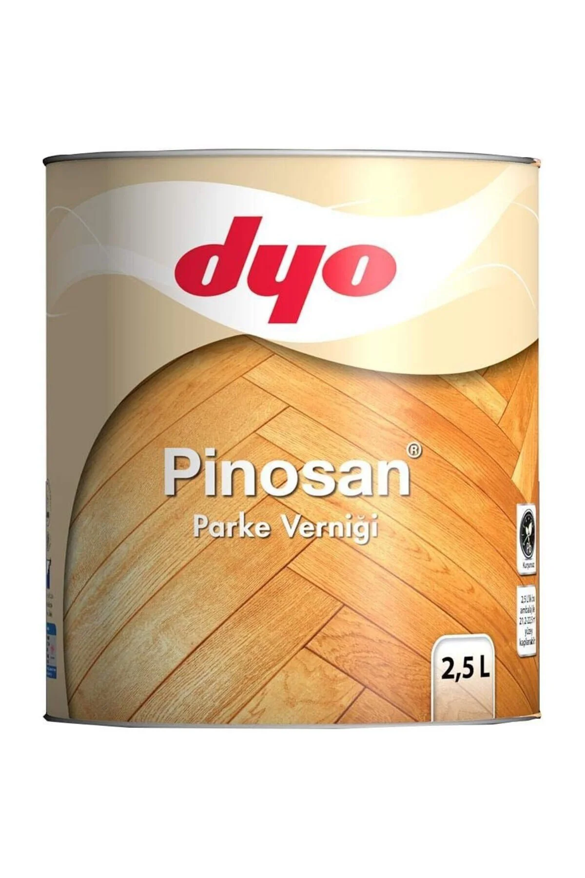 Pinosan Parke Verniği Parlak 2,5 LT Cam Cila