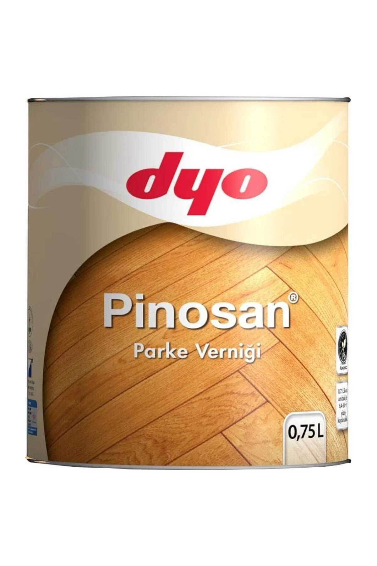 Pinosan Parke Verniği Parlak 0,75 LT Cam Cila