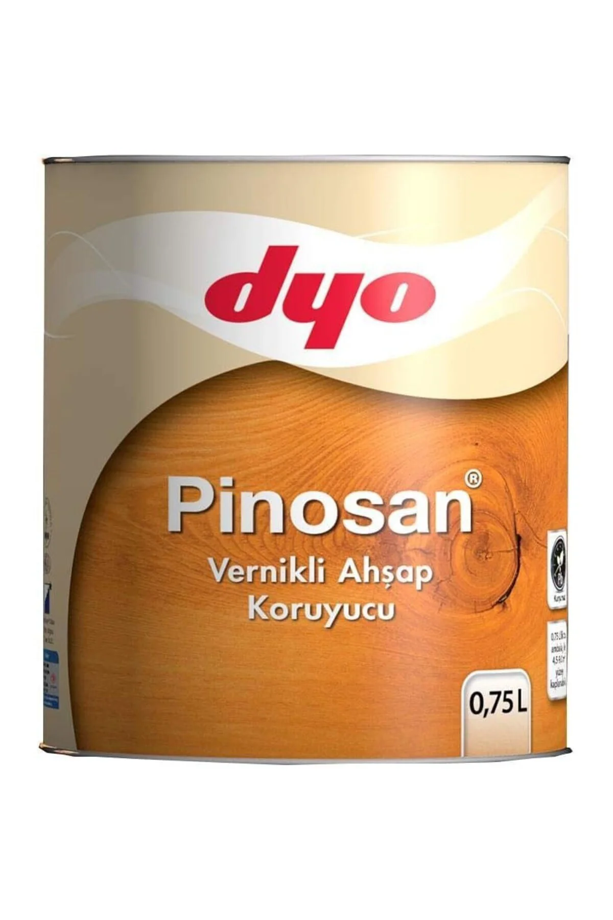 Pinosan Vernikli Ahşap Kor. 0,75 LT K. Açık Meşe