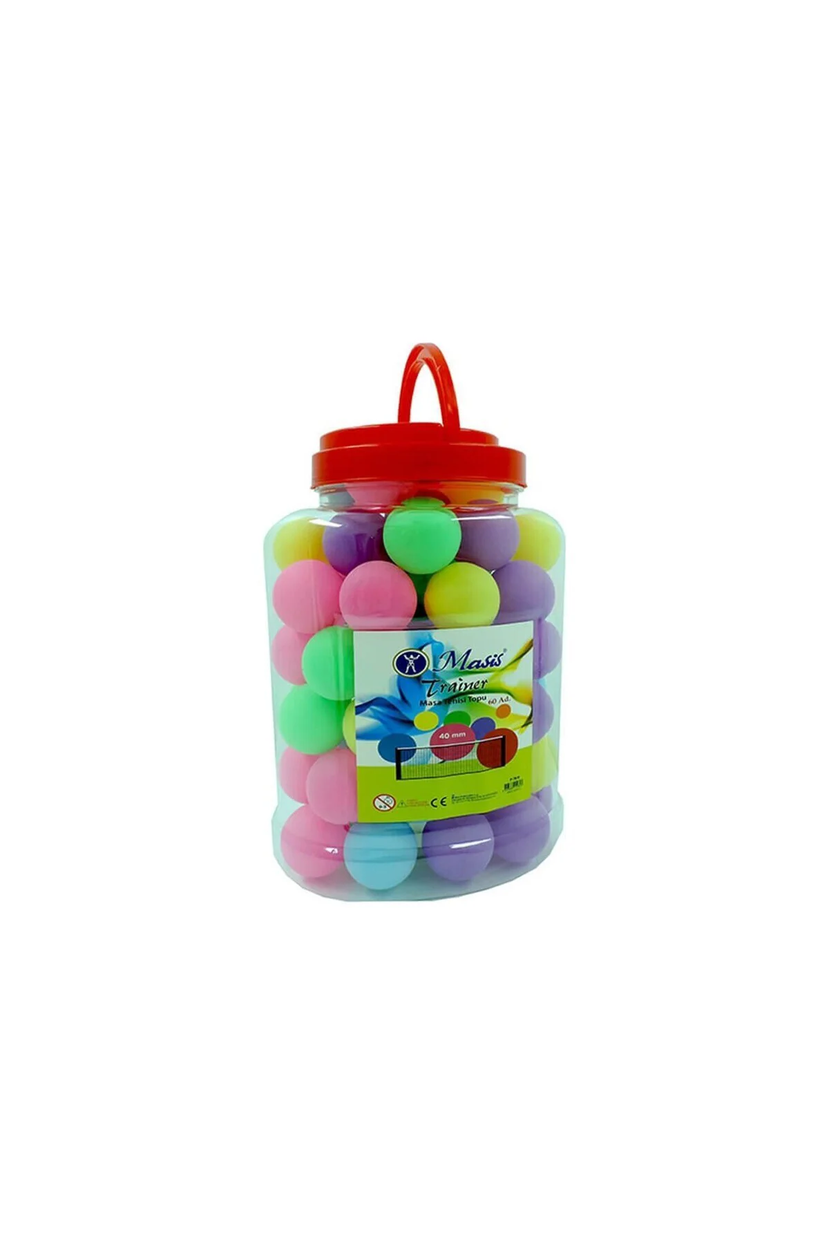 Pinpon Masa Tenis Topu 60'lı Renkli