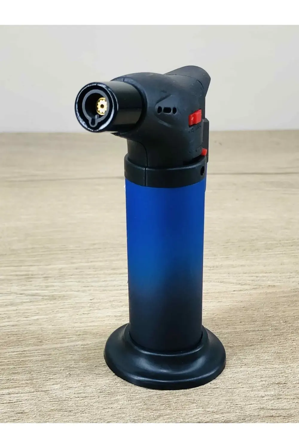 Pipo Puro  Tütün Için Mavi Alevlü Pürmüz Çakmak Manyetolu D