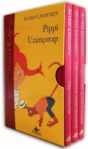 Pippi Uzunçorap Serisi Kutulu Özel Set (3 Kitap - Ciltli)