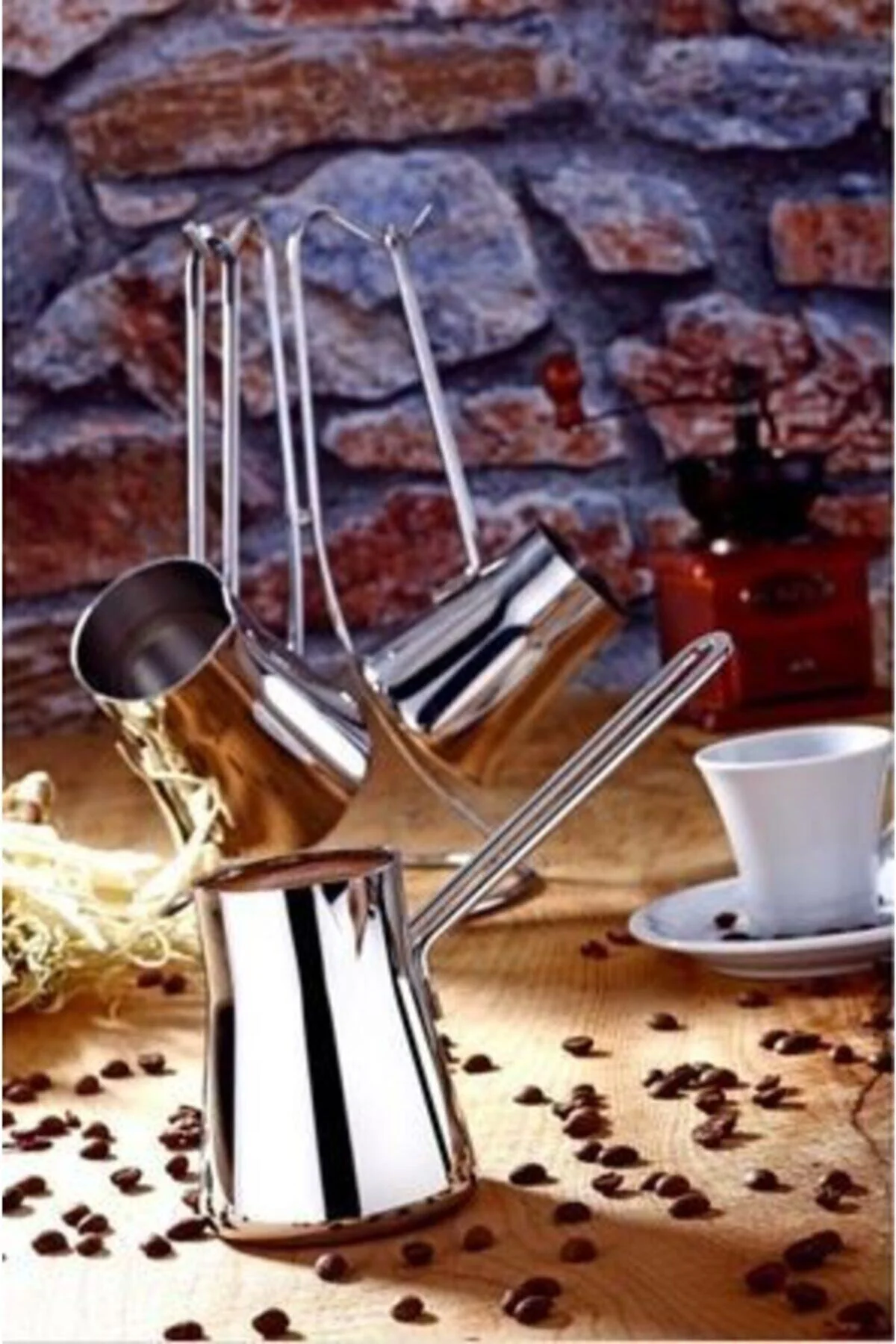 Piramide Delux 4 Prç. Cezve Seti