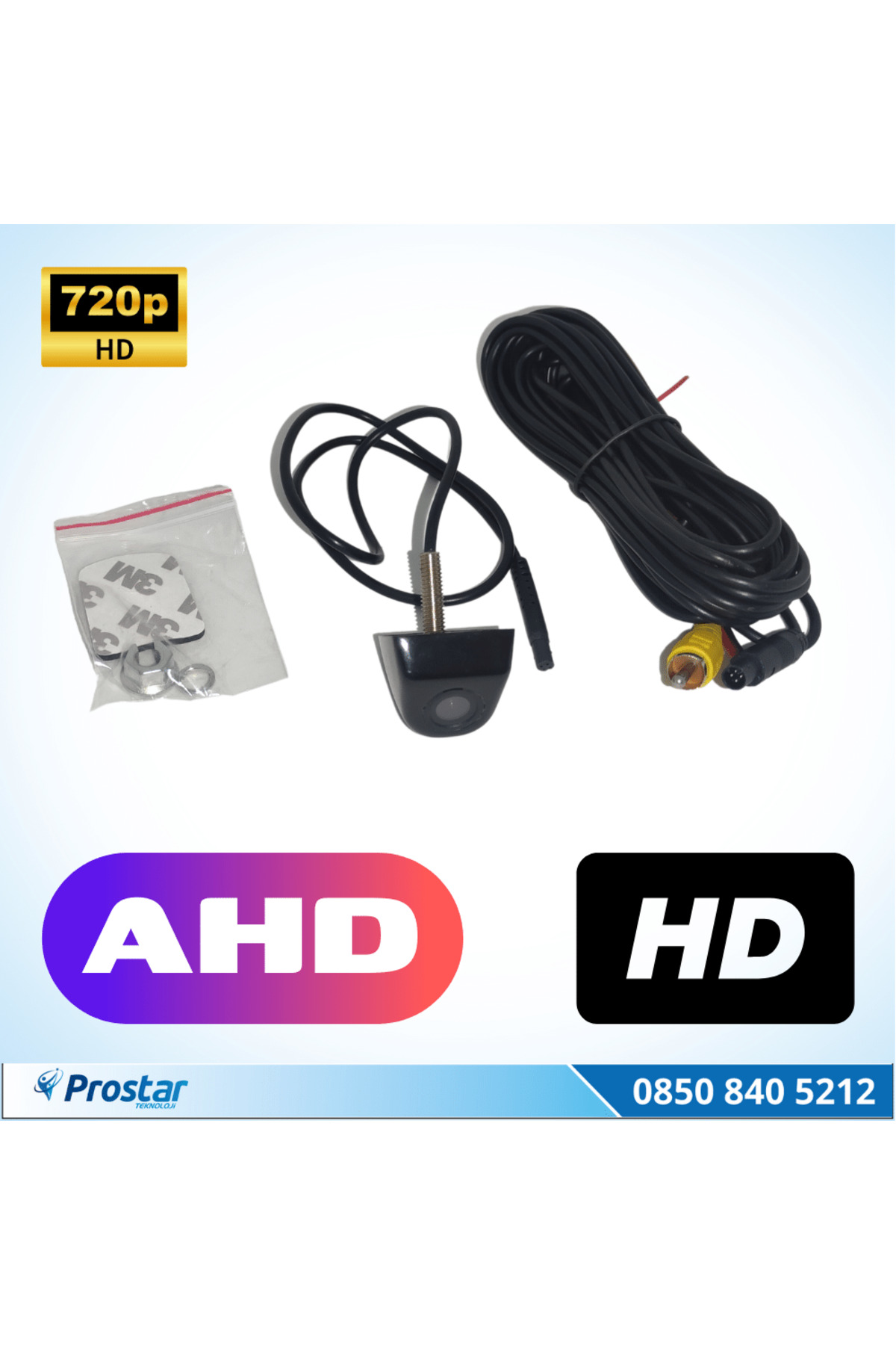 Navistar Piramit Ahd 720P 4 Pin Yüksek Çözünürlüklü Geri Görüş Kamerası