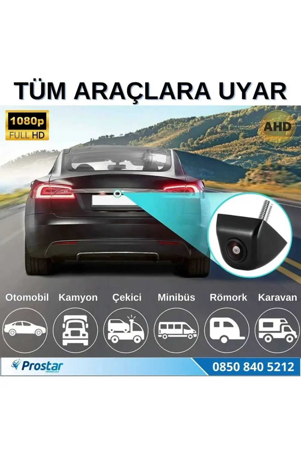 Piramit Balıkgözü AHD 1080P ve 720P Çevrilebilir 170 Derece Geniş