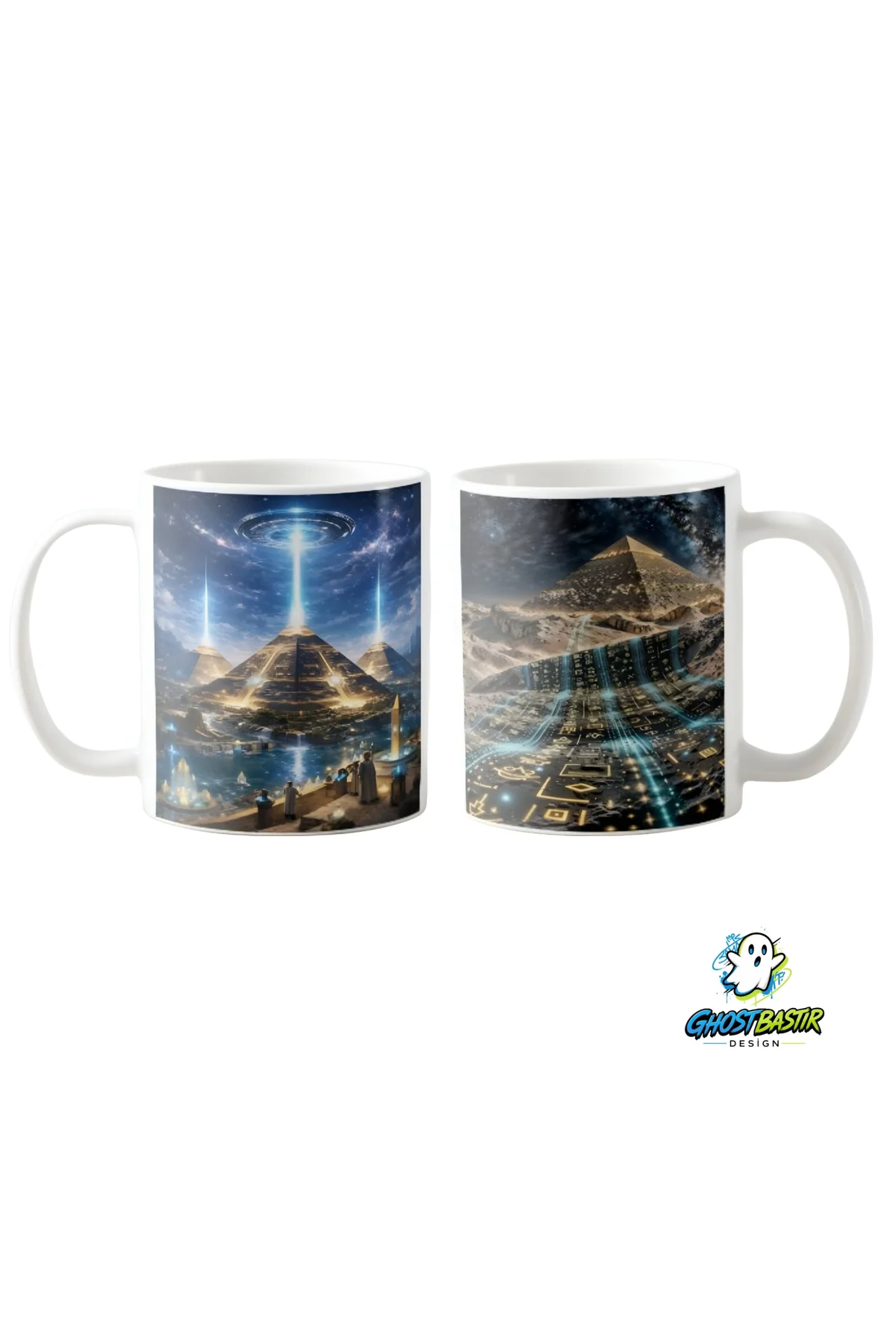 Piramit ve Ufo Kupa Bardak | Tek Adet K0360