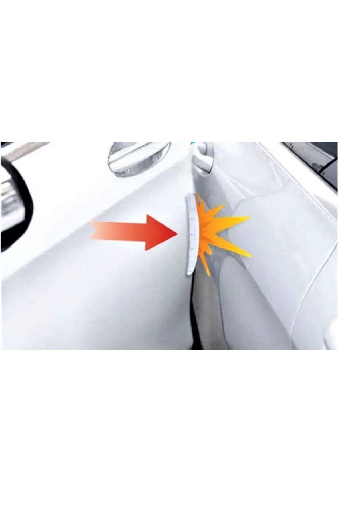 Piranha Araç Kapı Kenar Koruyucusu - 4 Kapı Için Uyumlu