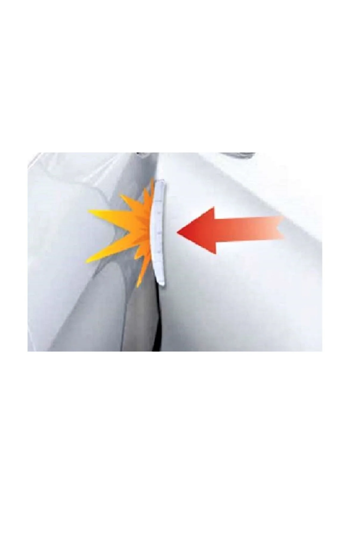 Piranha Araç Kapı Kenar Koruyucusu - 4 Kapı Için Uyumlu