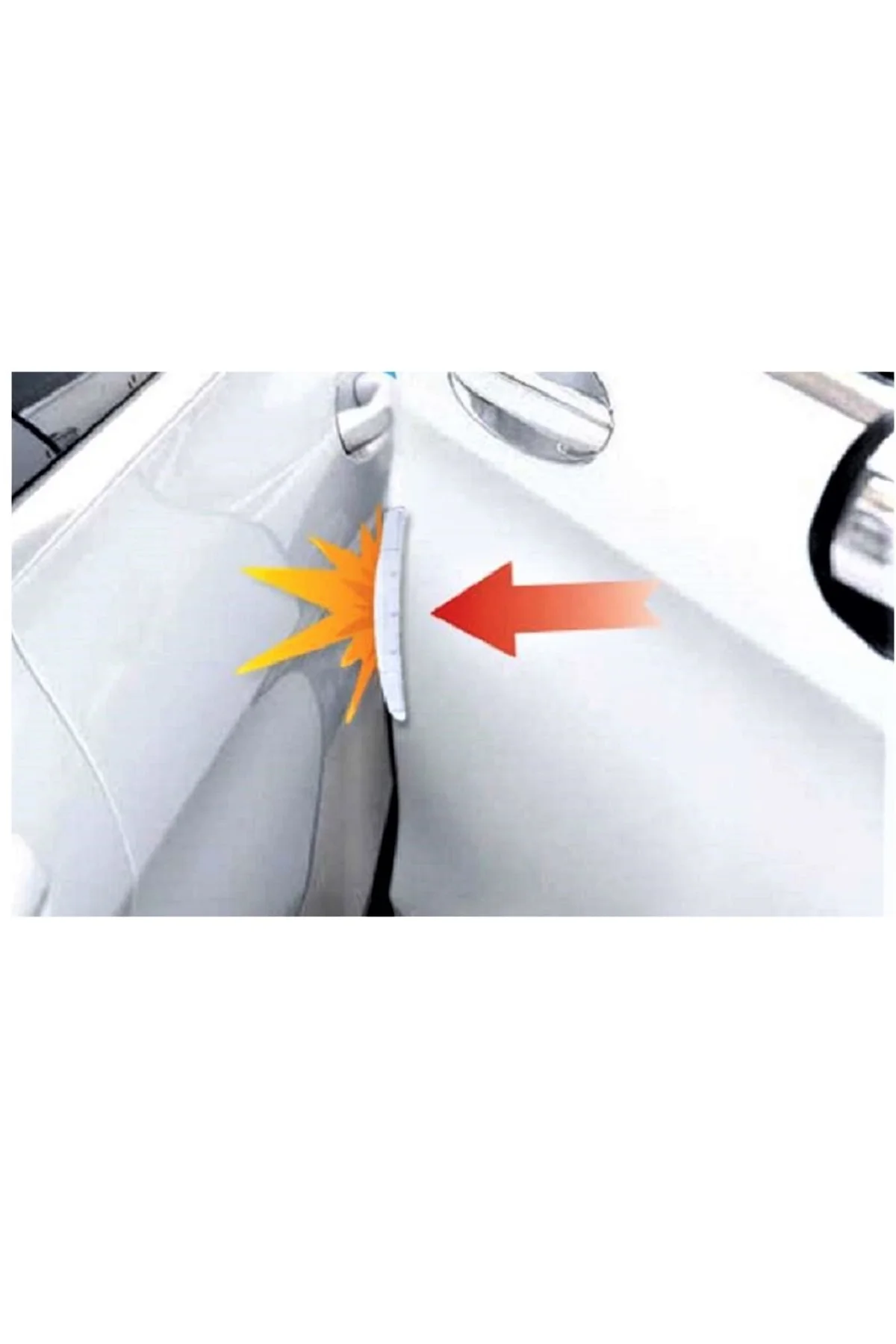 Piranha Araç Kapı Kenar Koruyucusu - 4 Kapı Için Uyumlu