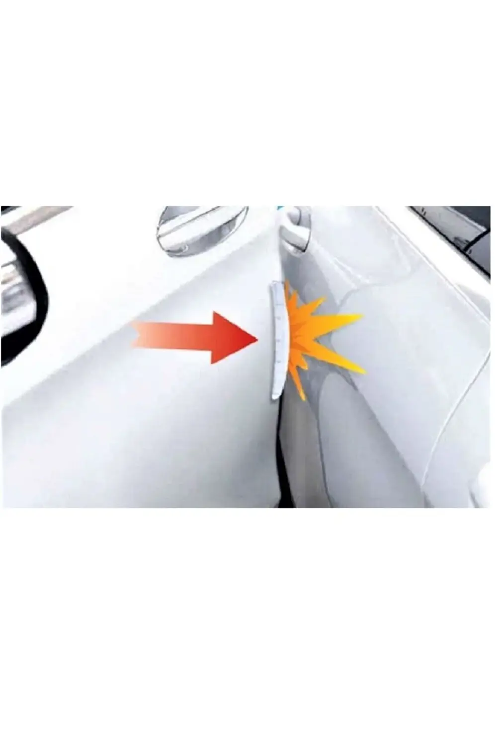 Piranha Araç Kapı Kenar Koruyucusu - 4 Kapı Için Uyumlu