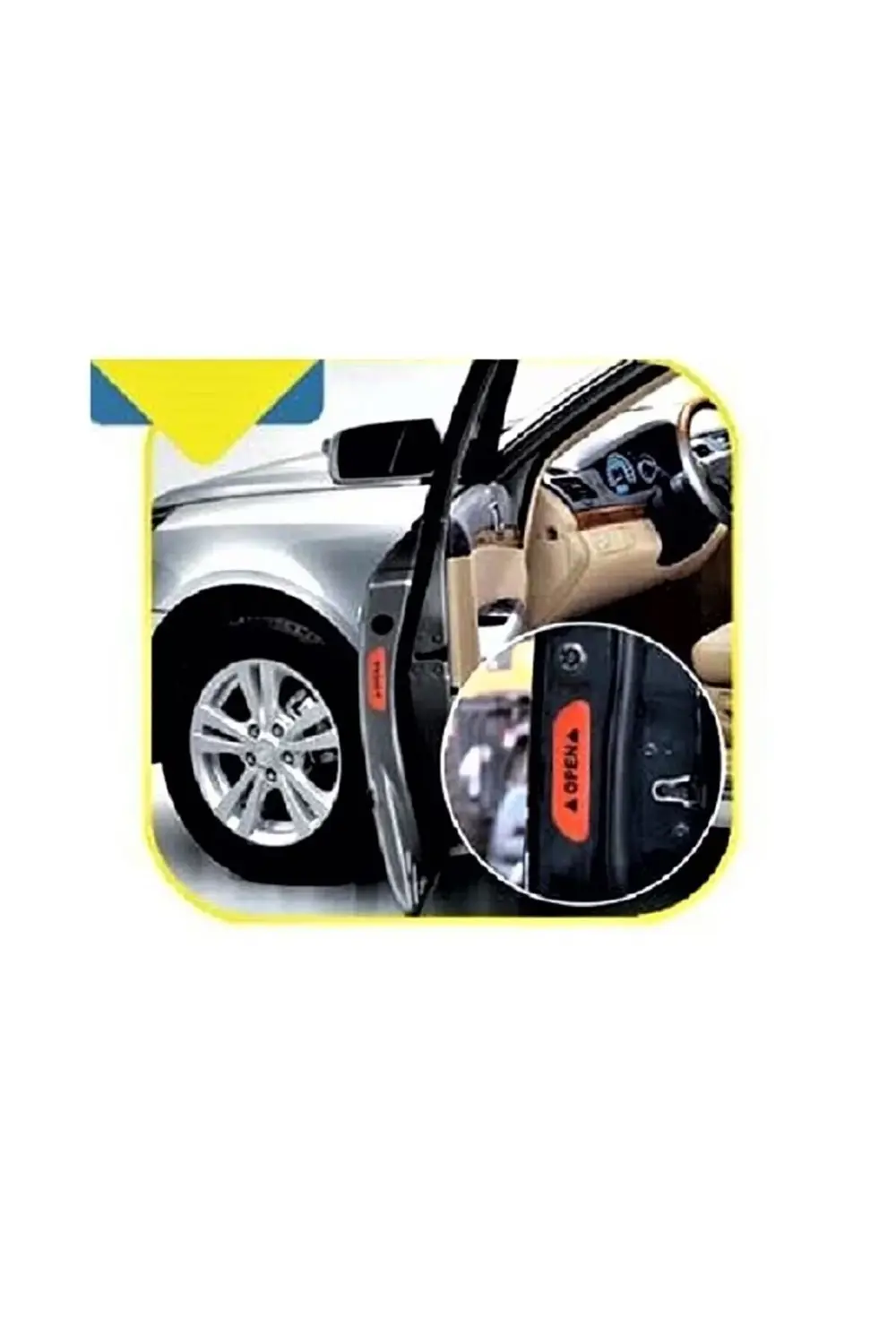 Piranha Araç Kapı Uyarı Reflektörü - 4 Adet