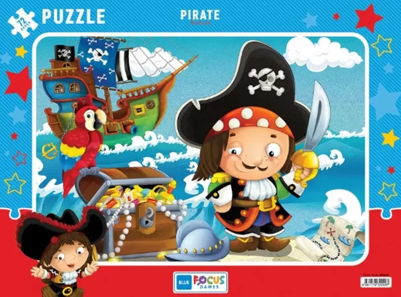Pirate (Korsan) - Puzzle 72 Parça