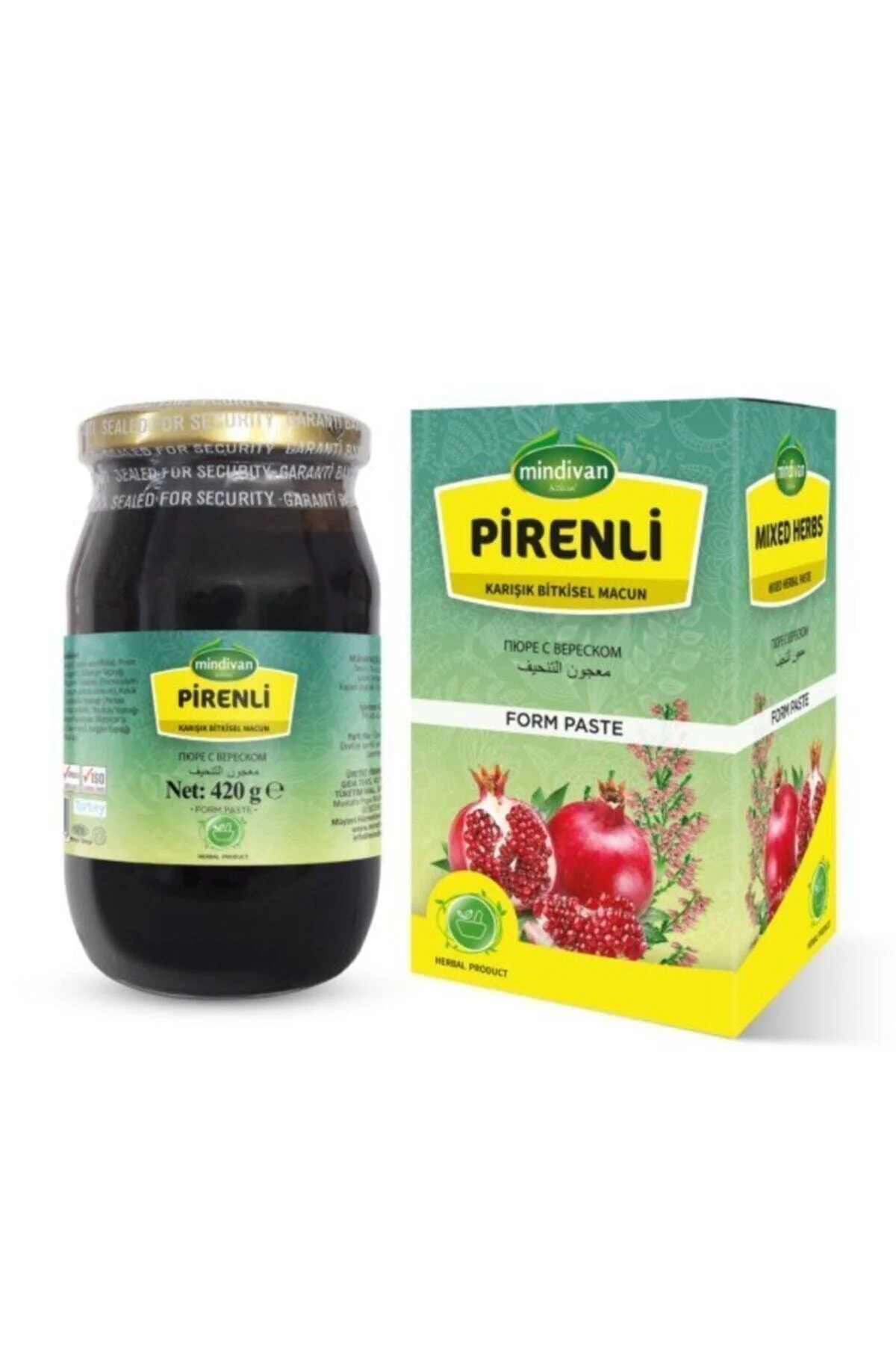 Pirenli Form Macun 420 G ( Diet Destek Ürünü ) Pirenli Form Macun 420 G ( Diet Destek Ürünü )