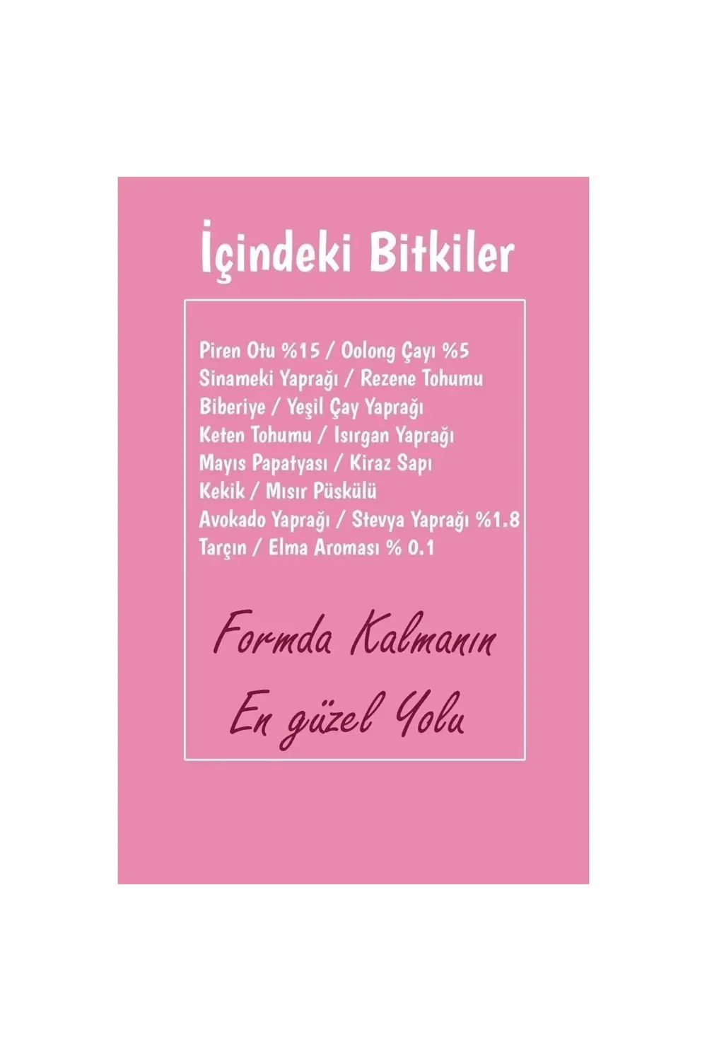 Pirenli Form Saşe 40 Adet