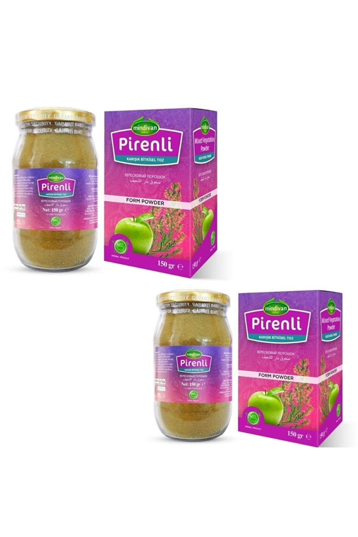 Pirenli Form Toz ( Diet Destek Ürünü ) X 2 Adet 135 G