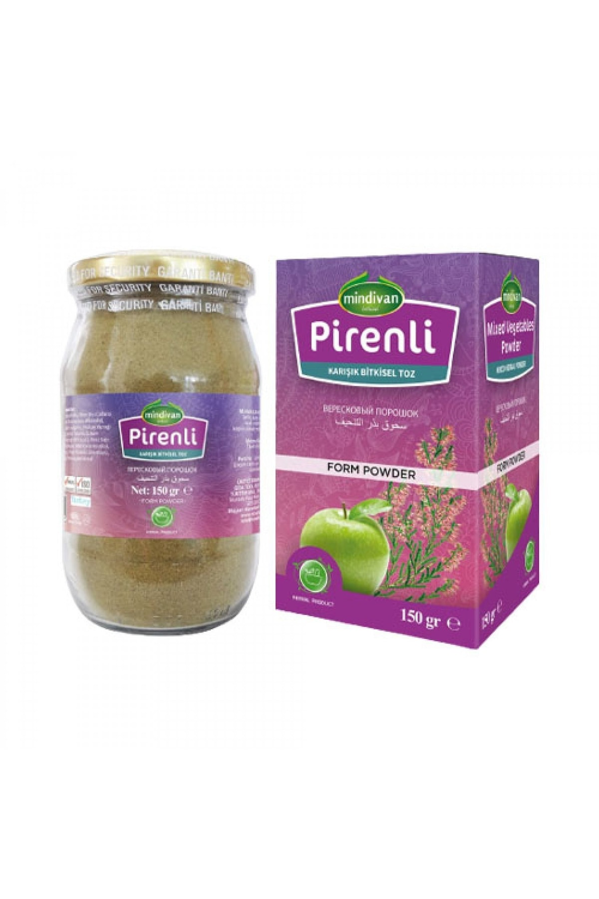 Pirenli Karışık Bitkisel Toz 150gr