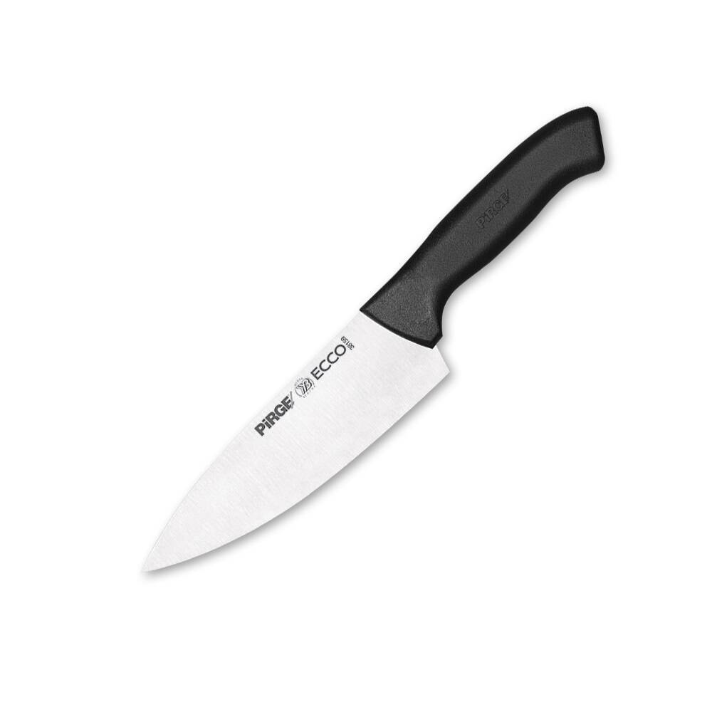 Pirge 38159 Ecco Şef Bıçağı 16 cm - Siyah TdrTR