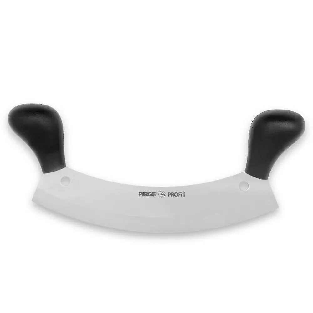 Pirge 71120 Profi Kıyma, Pizza Satır, Zırh Bıçağı 26 Cm - Siyah Çift Saplı Pirge 71120 Profi Kıyma, Pizza Satır, Zırh Bıçağı 26 Cm - Siyah Çift Saplı Fiyatı, Yorumları ve Özellikleri