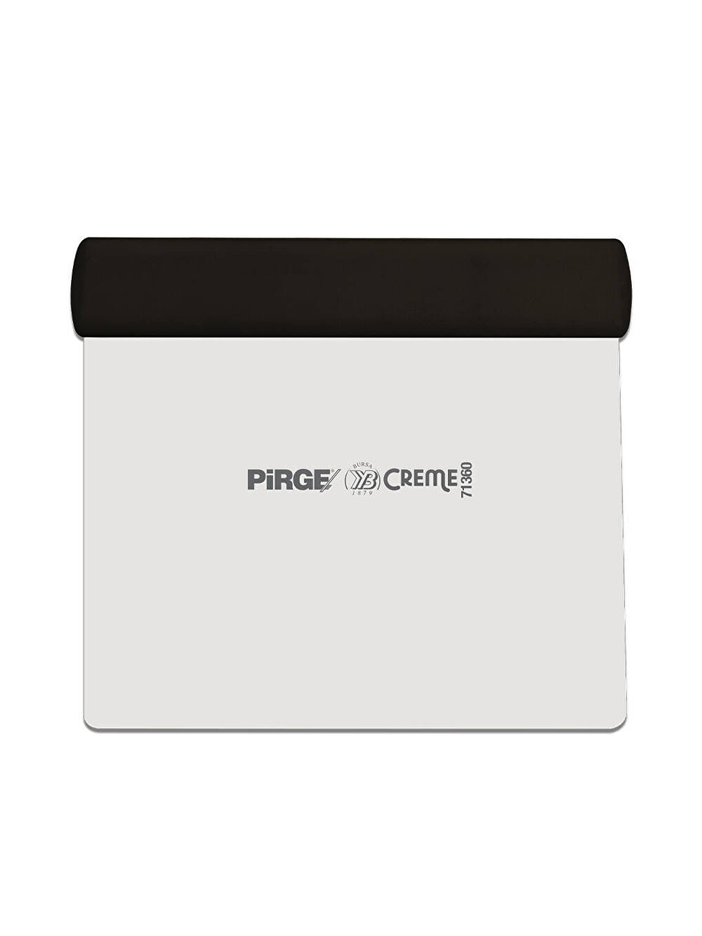 Pirge Creme Hamur Kazıyıcı Spatula 12 Cm Siyah