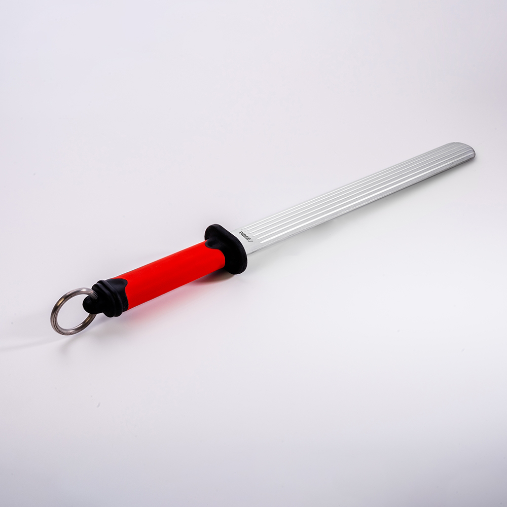 Pirge Duo Tam Yassı Masat No:12 Kanallı 30 Cm Kırmızı