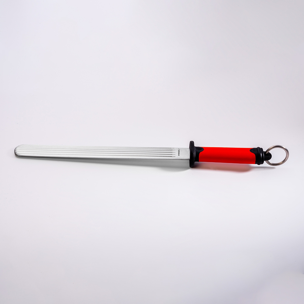 Pirge Duo Tam Yassı Masat No:12 Kanallı 30 Cm Kırmızı
