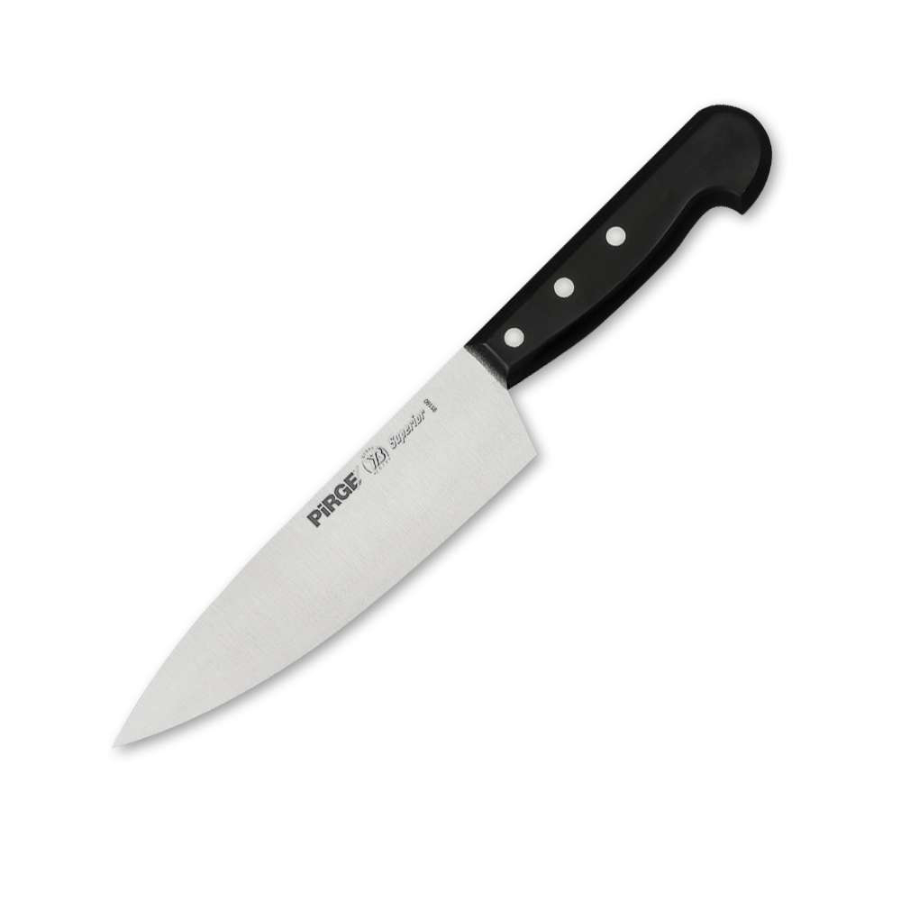 Pirge Superior Şef Bıçağı 19 Cm Siyah